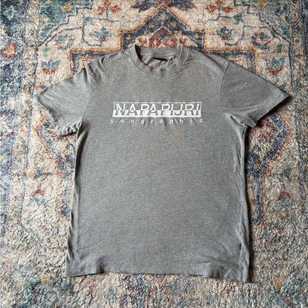 Napapijri Geographic Spellout T-shirt Large